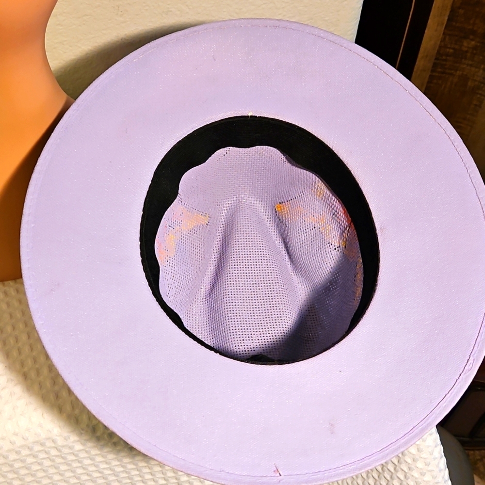 Hand-Painted Panama Hat - Picture 4 of 4